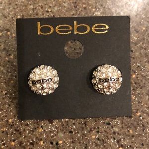 Bebe stud earrings